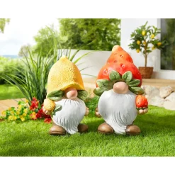 Gartenfigur „Fruchtwichtel" Lars Lemon
