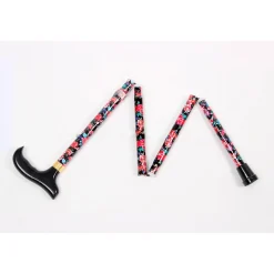 Gehstock, faltbar, höhenverstellbar Fleur