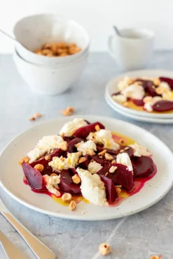 Geschirr-Set, Keramik Andoro 4 x Speisteller, 4 x Dessertteller, 4 x Kaffeebecher, 4 x Müslischale