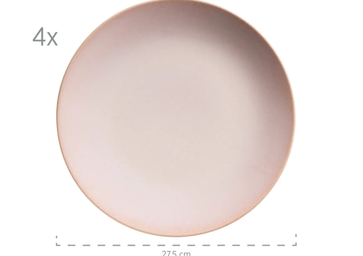 Geschirr-Set, Keramik Ossia Sand, Hellblau