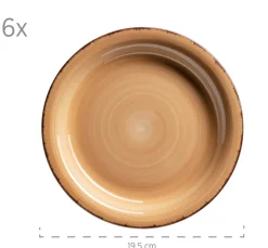 Geschirr-Set, Steingut Lumaca Berry