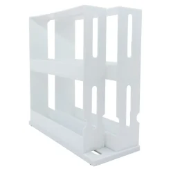 Gewürzregal ausziehbar weiß