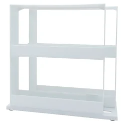 Gewürzregal ausziehbar weiß