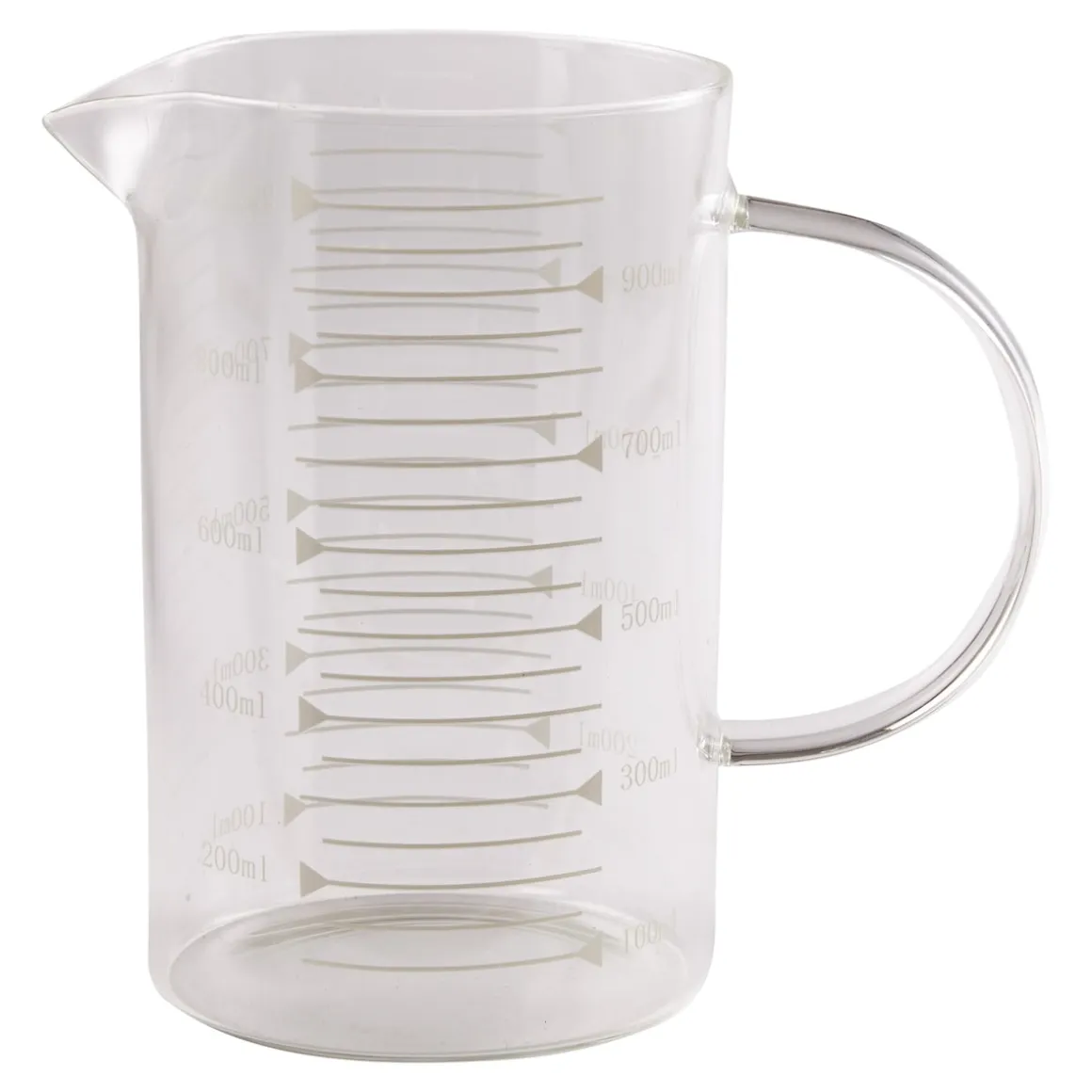 Glas-Messbecher „Genial“, 1 l