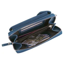 Handy-Umhängetasche blau