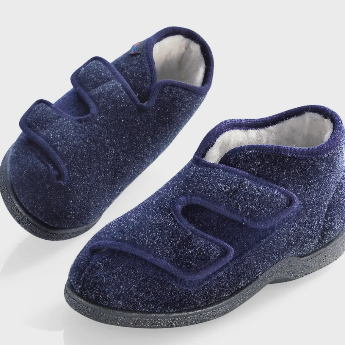 Hausschuh mit Schurwolle