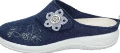 Hausschuhe blau