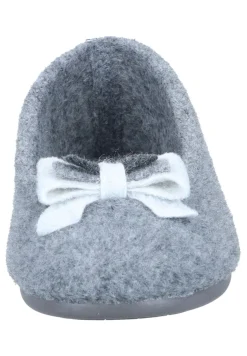 Hausschuhe grau