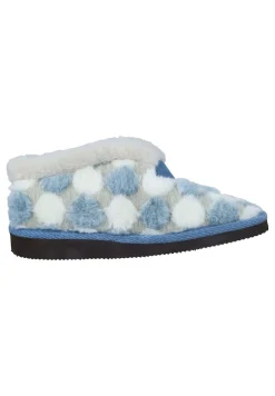 Hausschuhe hellblau