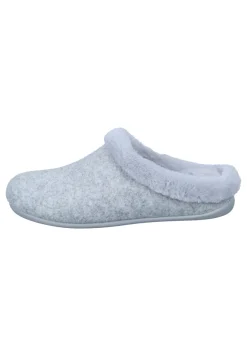 Hausschuhe hellgrau