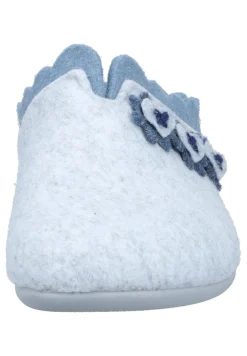 Hausschuhe hellgrau