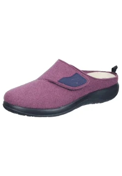 Hausschuhe pflaume