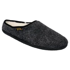 Hausschuh-Pantolette mit Wolle