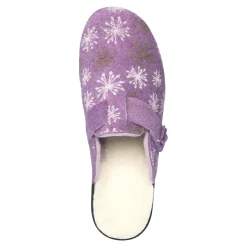Hausschuh-Pantolette mit Wolle „Eva