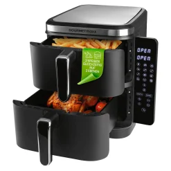 Heißluftfritteuse „Doppeldecker“
