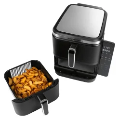 Heißluftfritteuse „Doppeldecker“