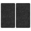 Herdabdeckplatte, 2er Pack Granit