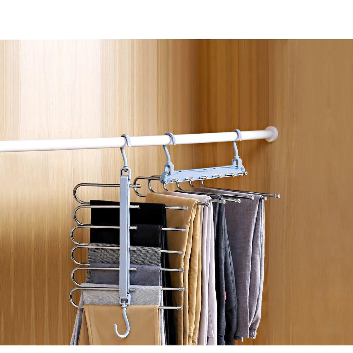 Hosenkleiderbügel "6 in 1"