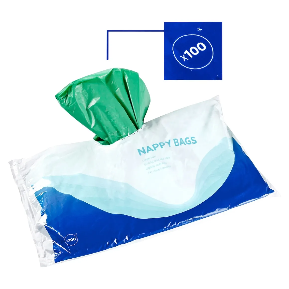 Inkontinenz-Beutel, 100 Stück