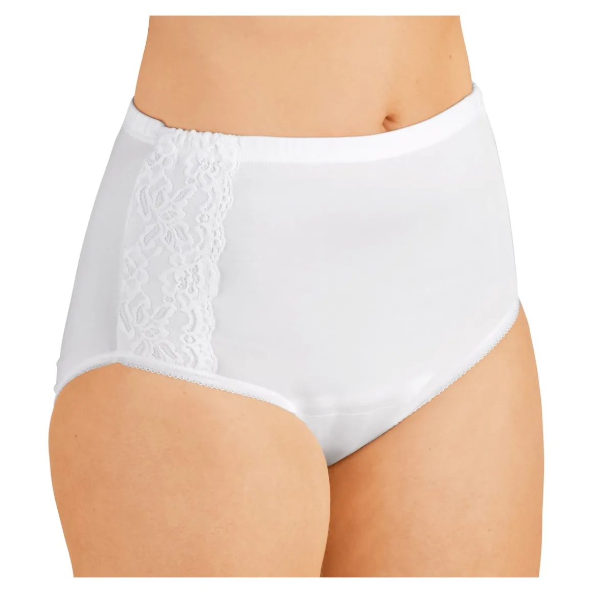 Inkontinenz-Damenslip mit Spitze