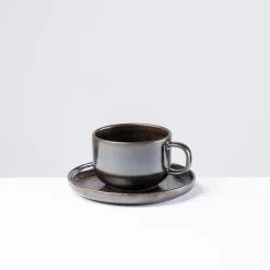 Kaffeeobertassen-Set, Steinzeug Glockenklang