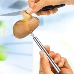 Kartoffelgabel-Edelstahl, 4 Stück