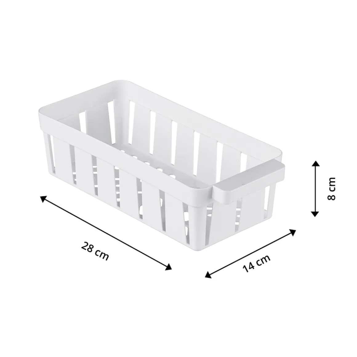 Kühlschrank-Korbset, 3 Stück