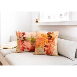 Kissenhüllen „Goldener Herbst“, 2 Stück