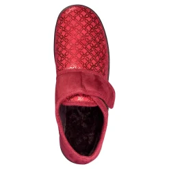 Kletthausschuh „Elegant“ bordeaux