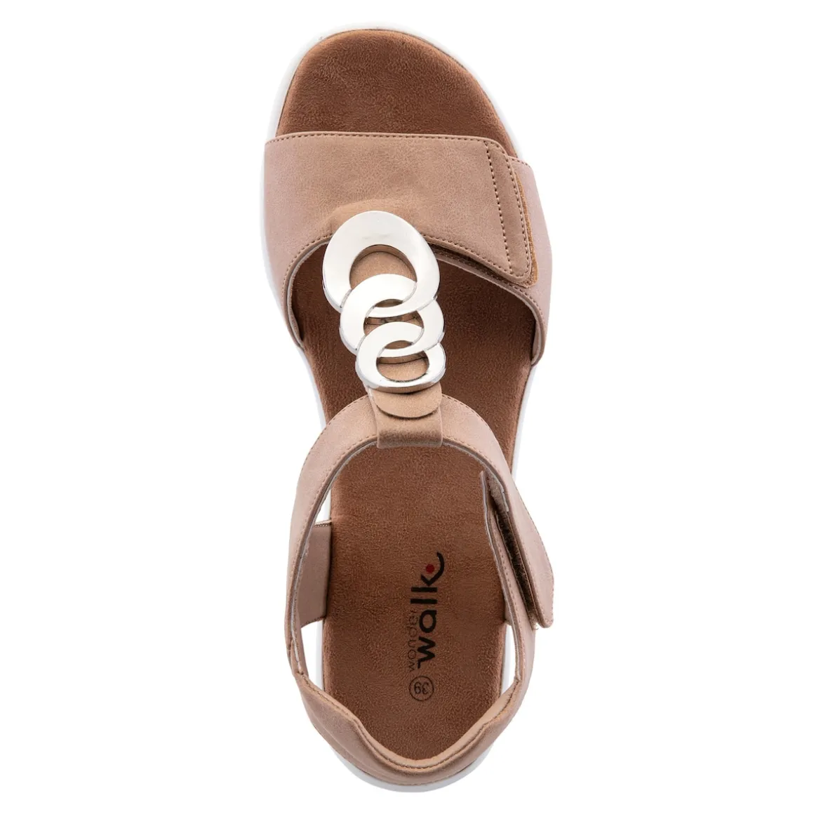 Klett-Sandale "Elegant" cappuccino