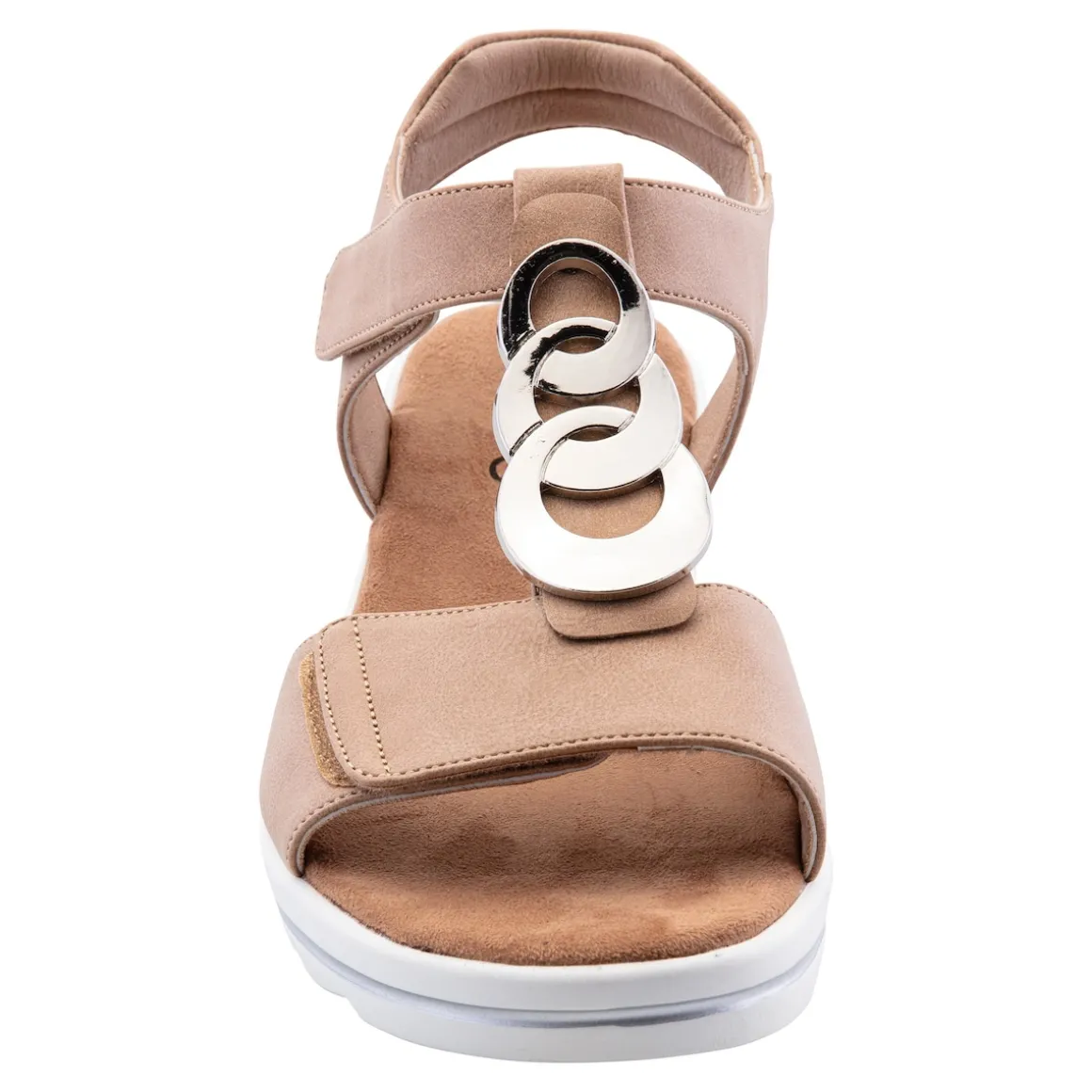 Klett-Sandale "Elegant" cappuccino