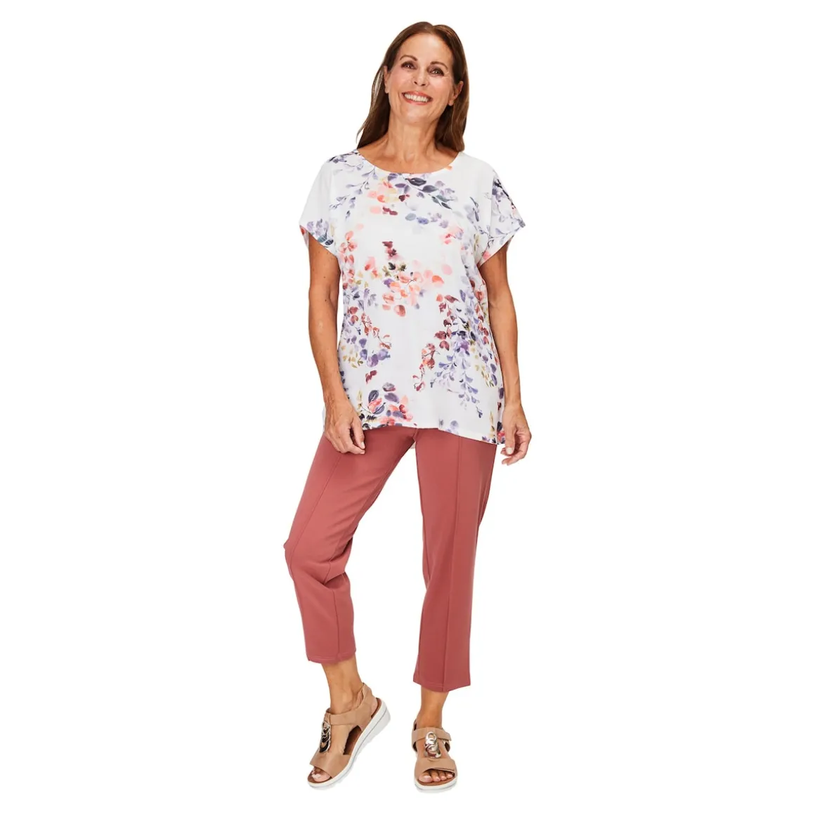 Klett-Sandale "Elegant" cappuccino