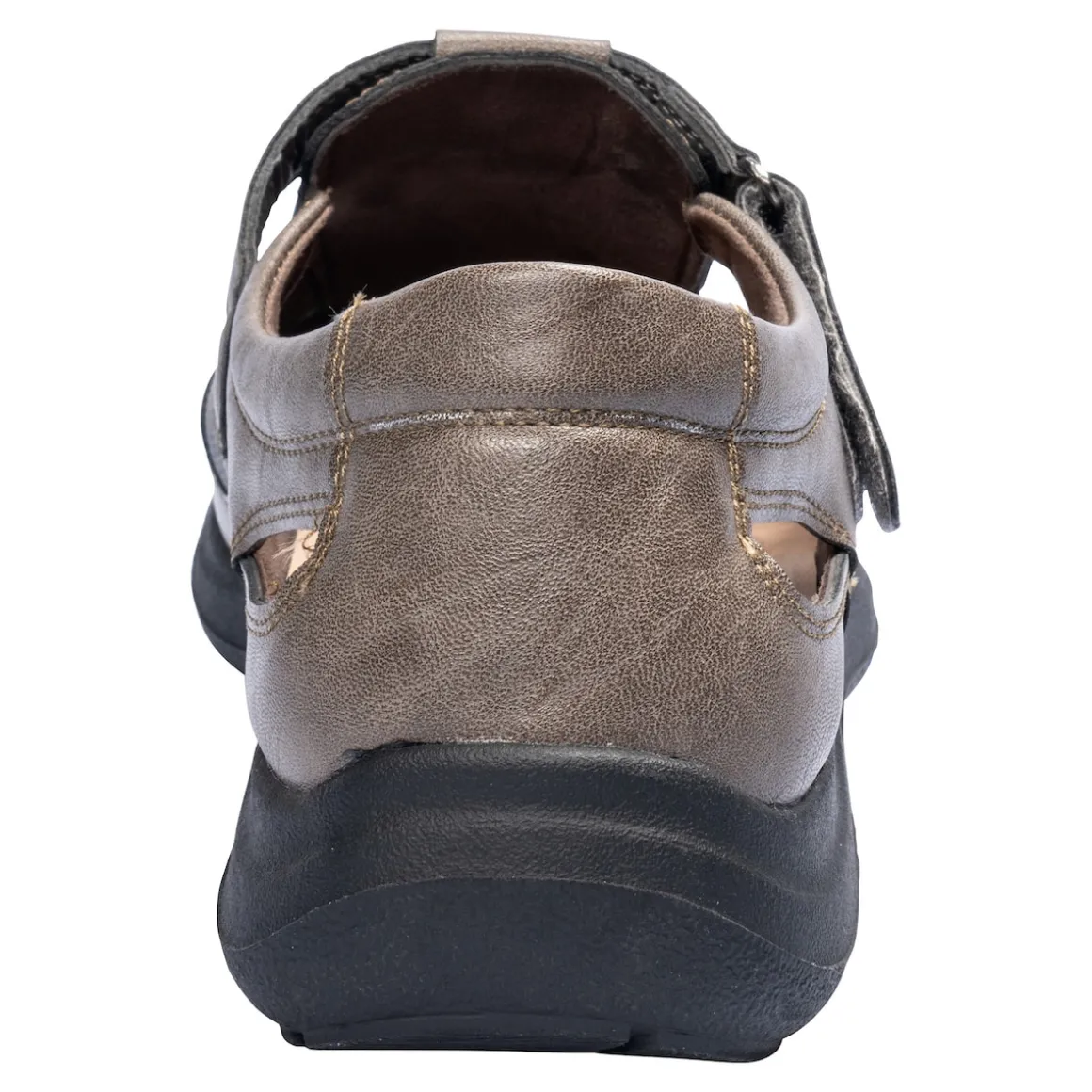 Komfort-Herrensandale "Helmut" grau