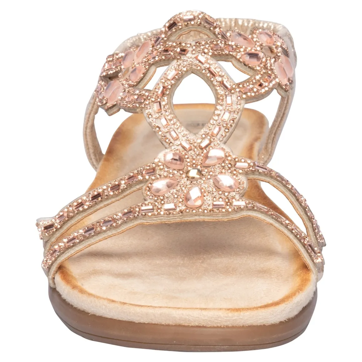 Komfort-Sandale "Elegant" rosegold