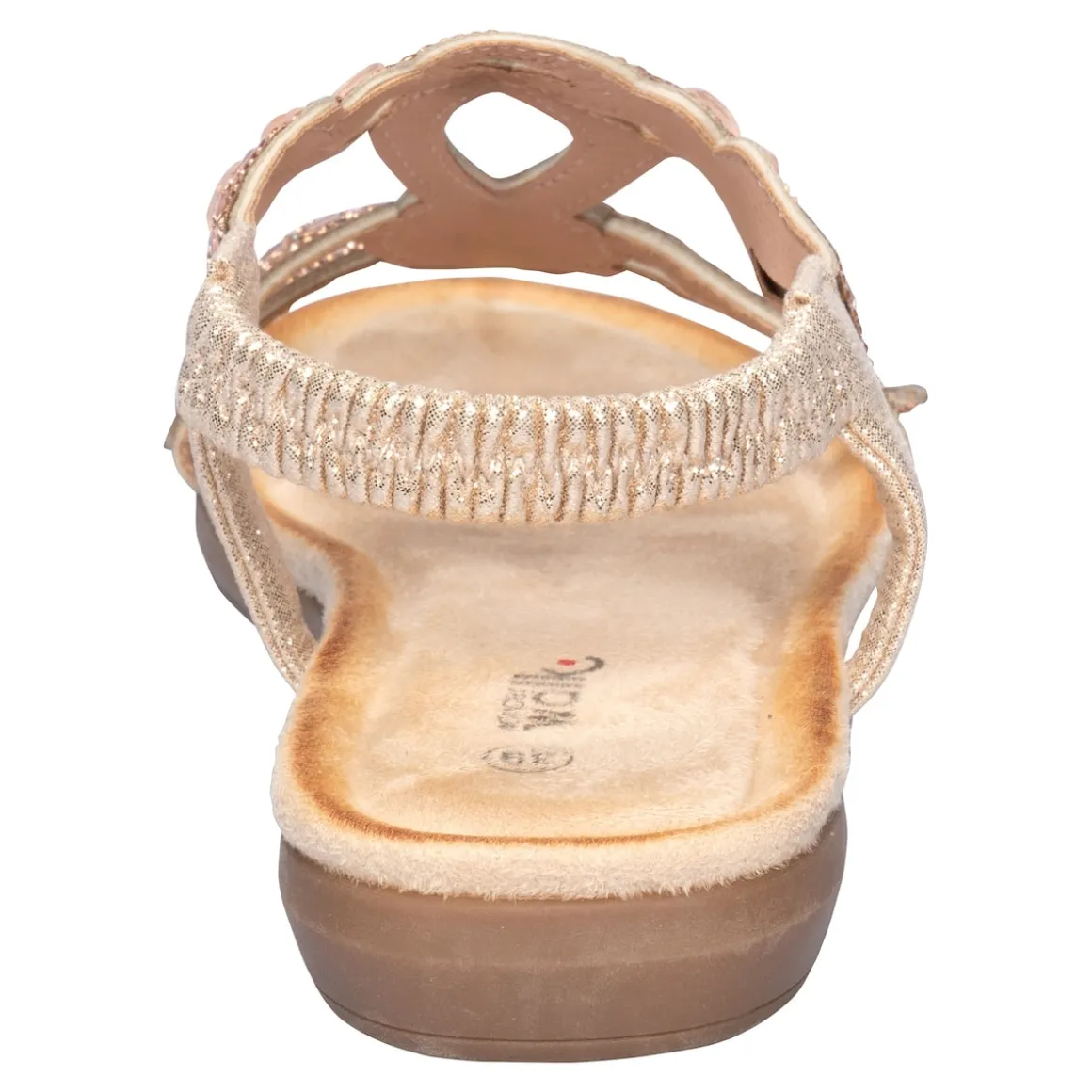 Komfort-Sandale "Elegant" rosegold