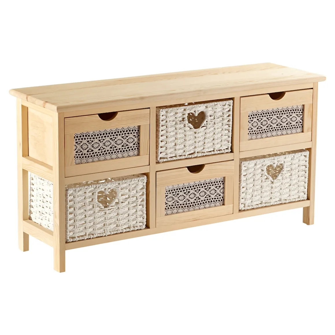 Kommode "Romantik" 80x41x25 cm