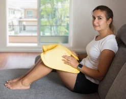 Körperkontakt Heizkissen Gelb