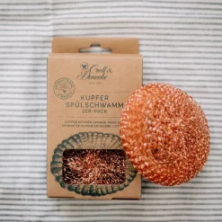 Kupfer-Spülschwamm, 2 Stück