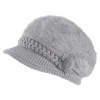 Kuschel-City-Mütze steingrau