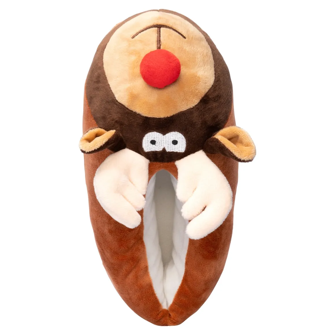 Kuschelhausschuh „Rentier“