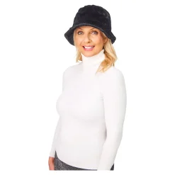 Kuschel-Hut „Olga“ schwarz