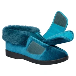 Kuschel-Kletthausschuh 