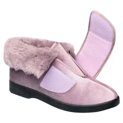 Kuschel-Kletthausschuh 