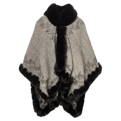 Kuschel-Poncho „Elegant“