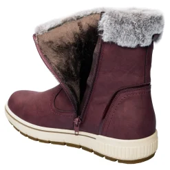 Kuschelstiefel „Florine“ bordeaux