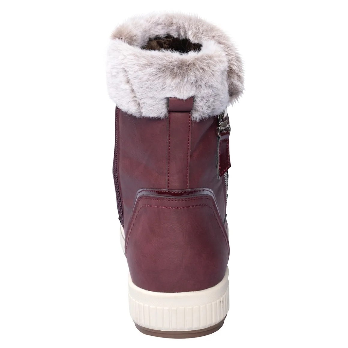 Kuschelstiefel „Florine“ bordeaux