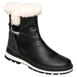 Kuschel-Stiefel mit Leder „Carina“