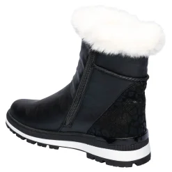 Kuschel-Stiefel mit Leder „Carina“