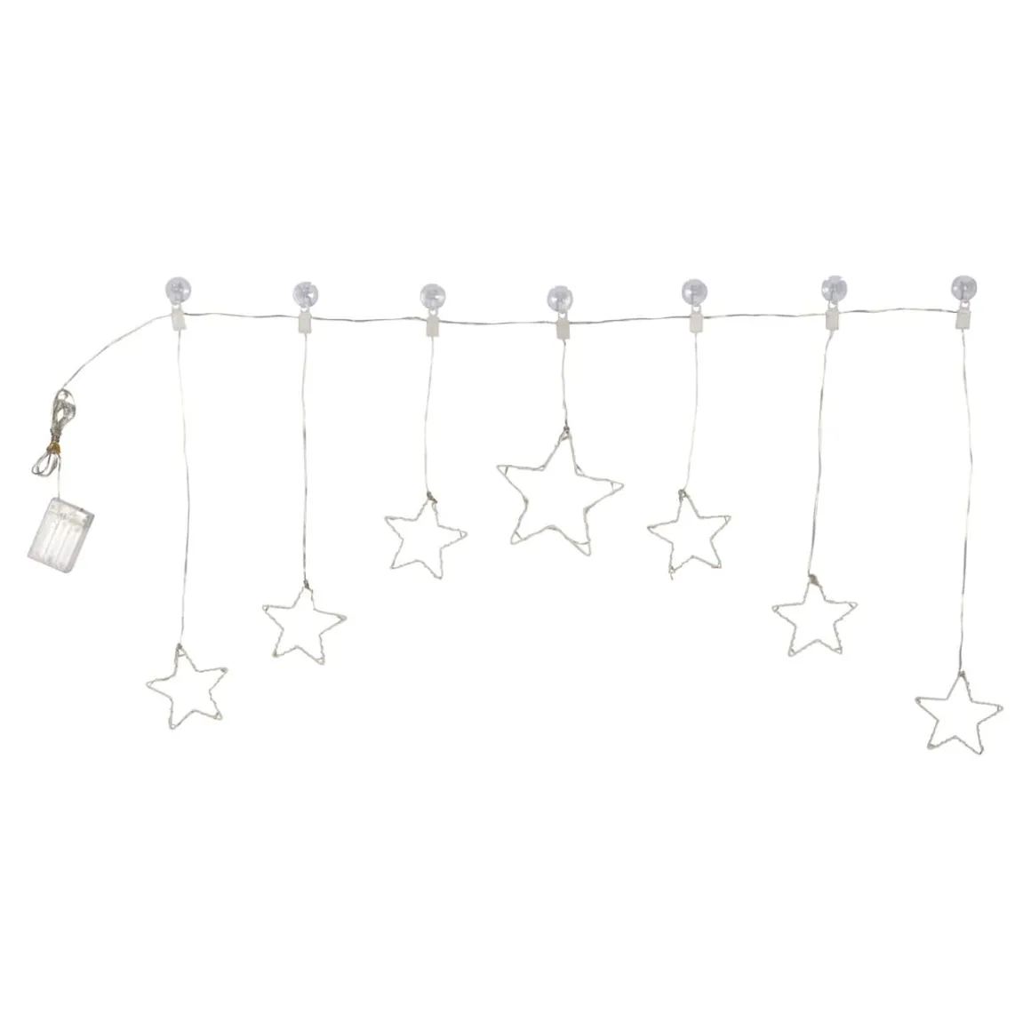 LED-Deko „Sternen-Vorhang“