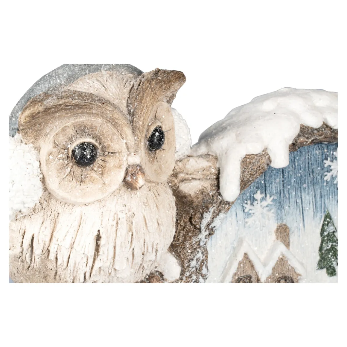 LED-Dekofigur „Eulen“